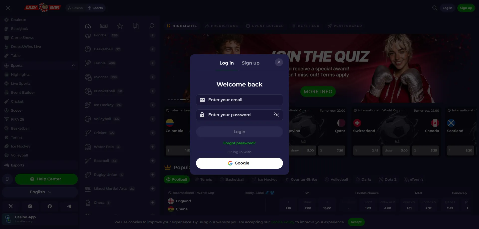Lazybar Casino depositi e prelievi — metodi di pagamento sicuri e rapidi